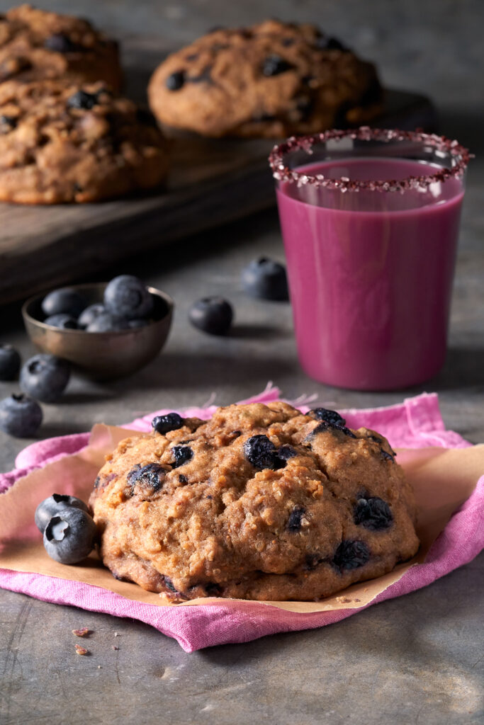 Blueberry Breakfast Cookies