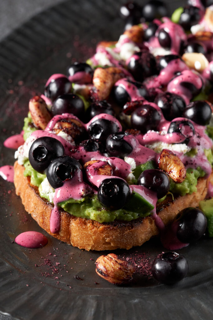 Blueberry Avocado Toast