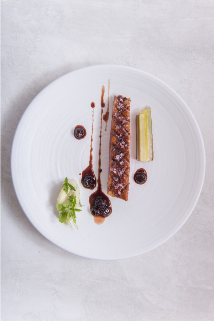 Blueberry Salted Duck