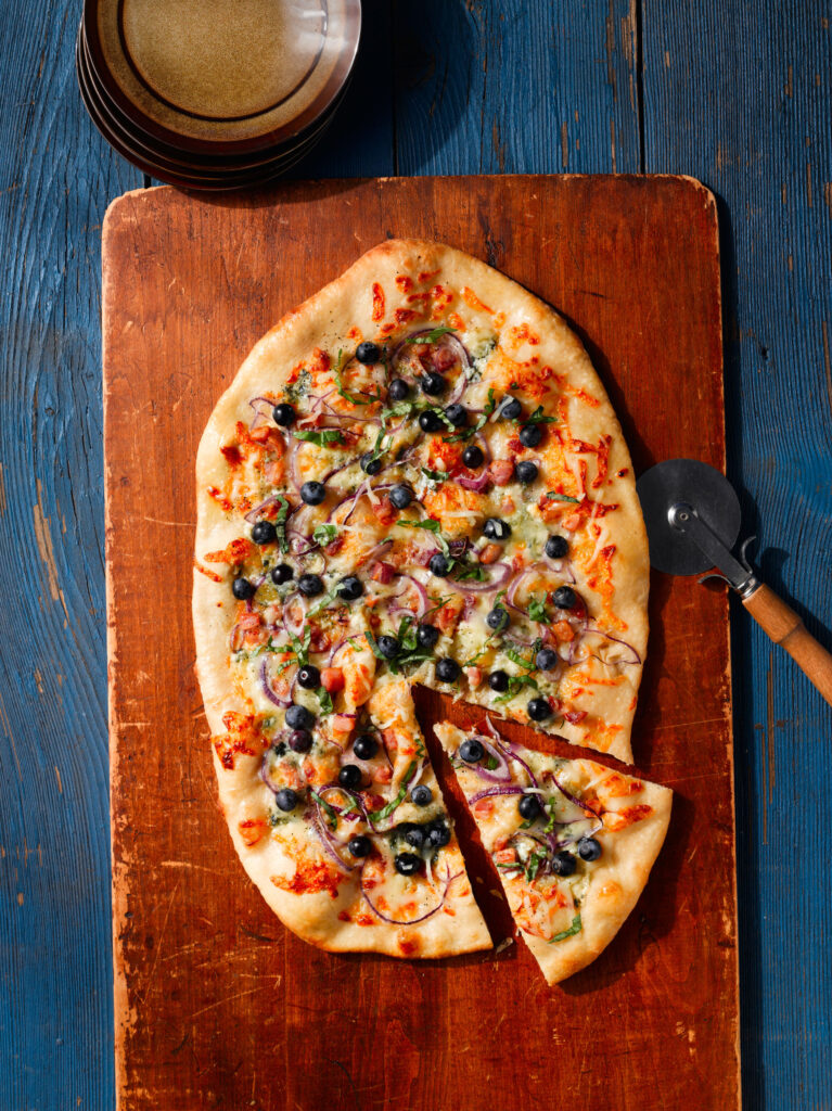 Savory-Blueberry-Pizza