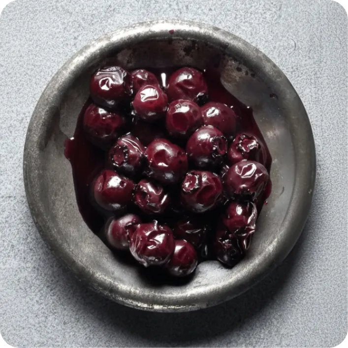 Blueberries in Canned Syrup