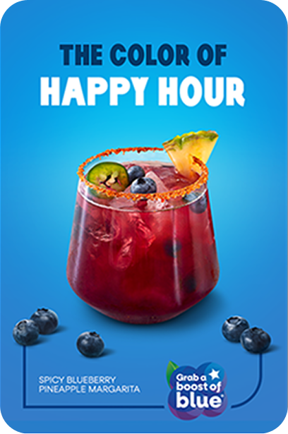 THE COLOR OF<br>HAPPY HOUR