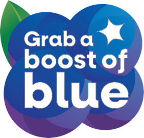 Grab a Boost of Blue Logo