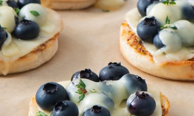 5 Ingredient Blueberry Swiss Cheese Melt
