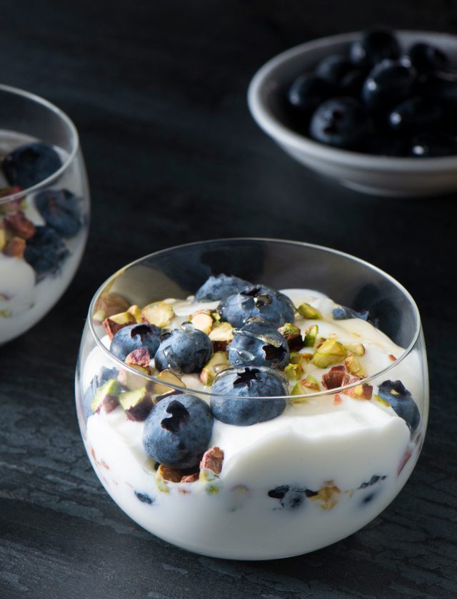 Blueberry Pistachio Parfait