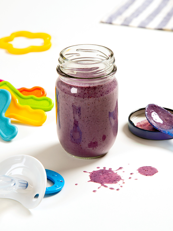 how to prepare blueberry baby food