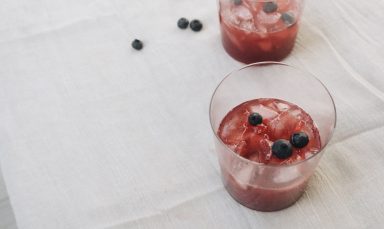 Blueberry-Bourbon-Sour