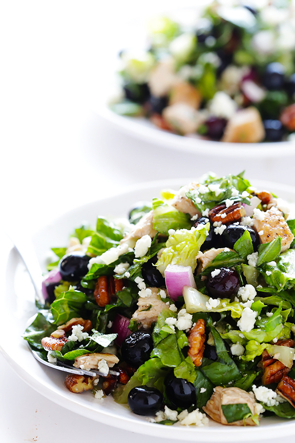 Blueberry Chicken Chopped Salad 9565