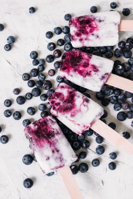 Blueberry Creamsicles