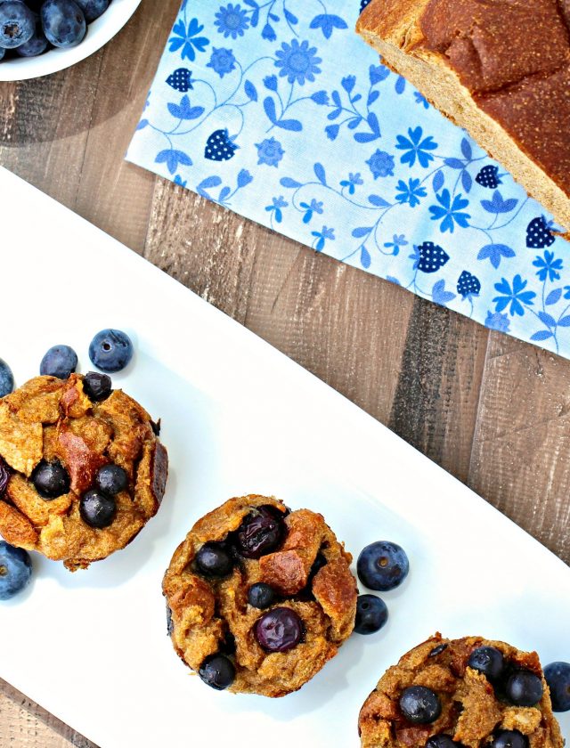 Blueberry French Toast Muffins