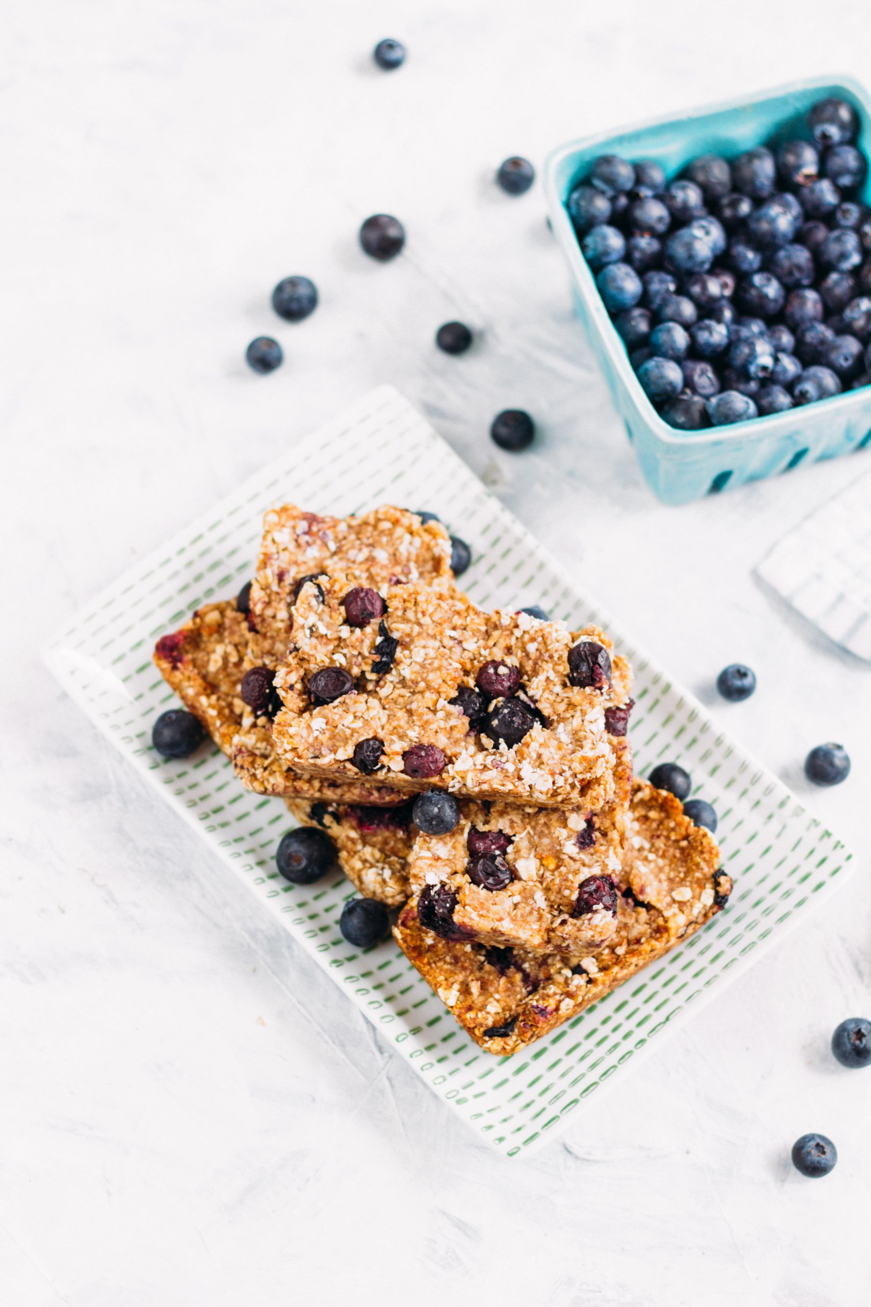 Blueberry Oat Bars