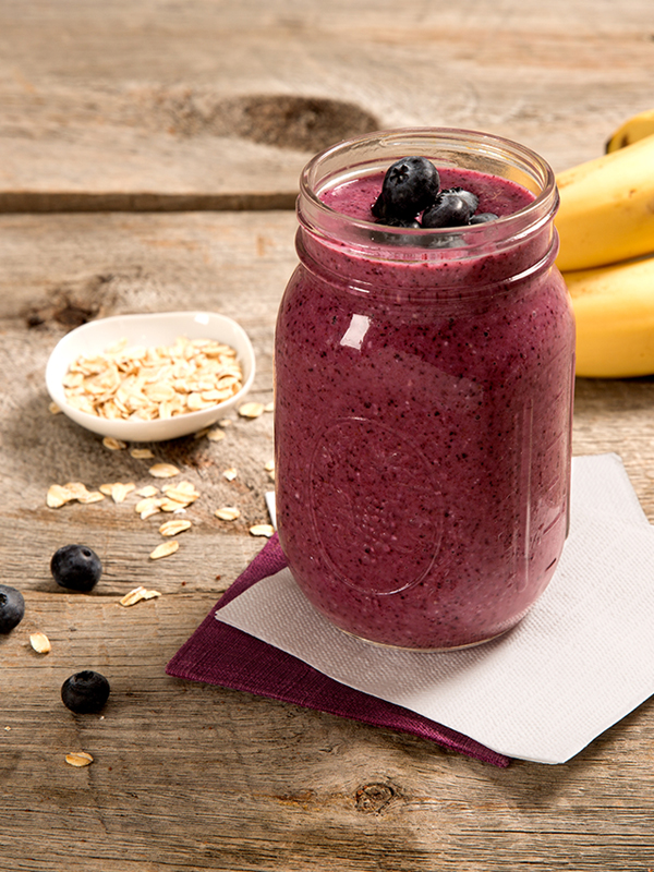 Blueberry Oat Smoothie 