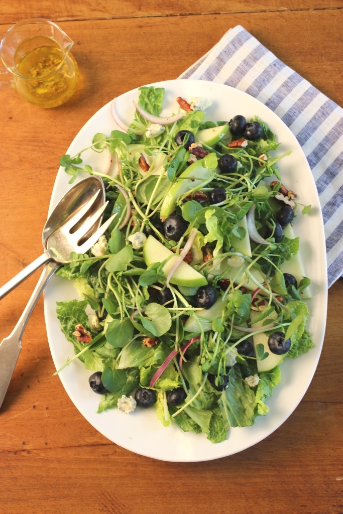 Blueberry Watercress Salad - Blueberry.org