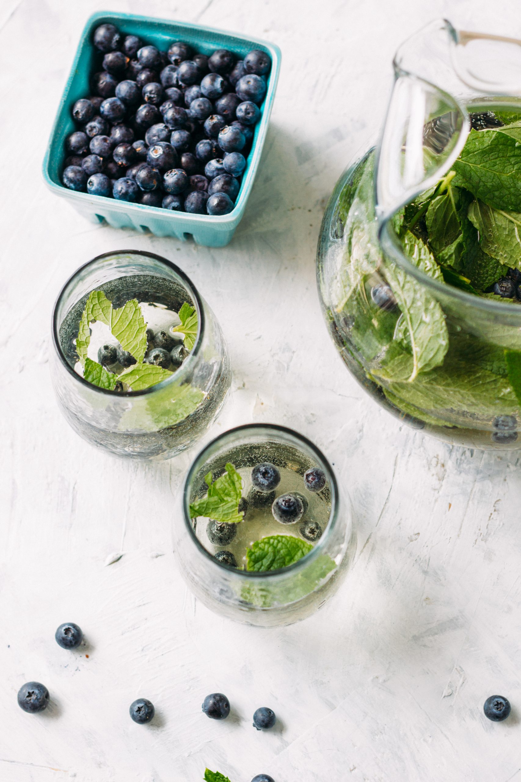 Blueberry White Wine Sangria