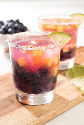 Blueberry Peach Margarita