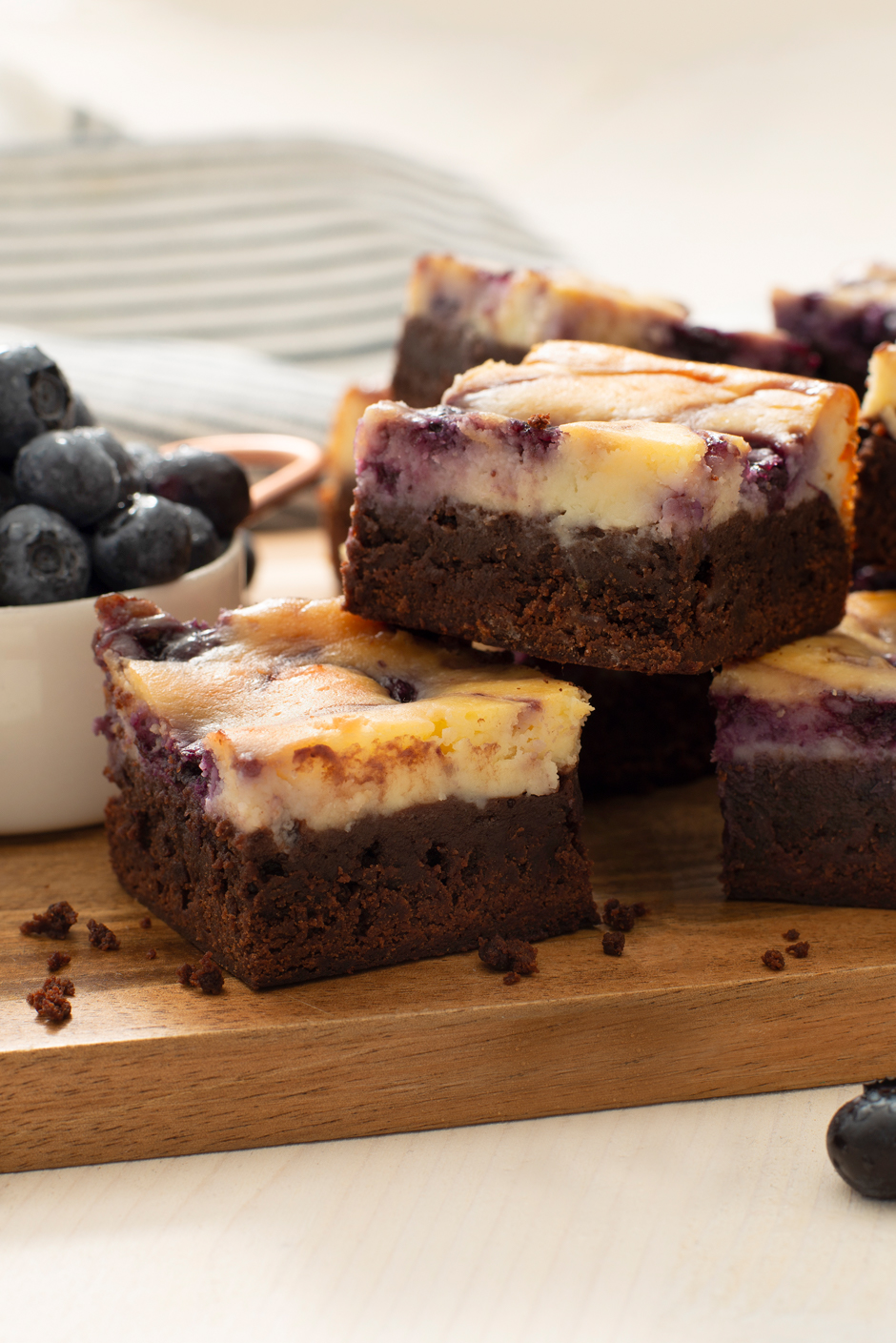 Blueberry brownies store