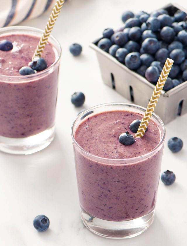 Blueberry Pomegranate Smoothie - Blueberry.org