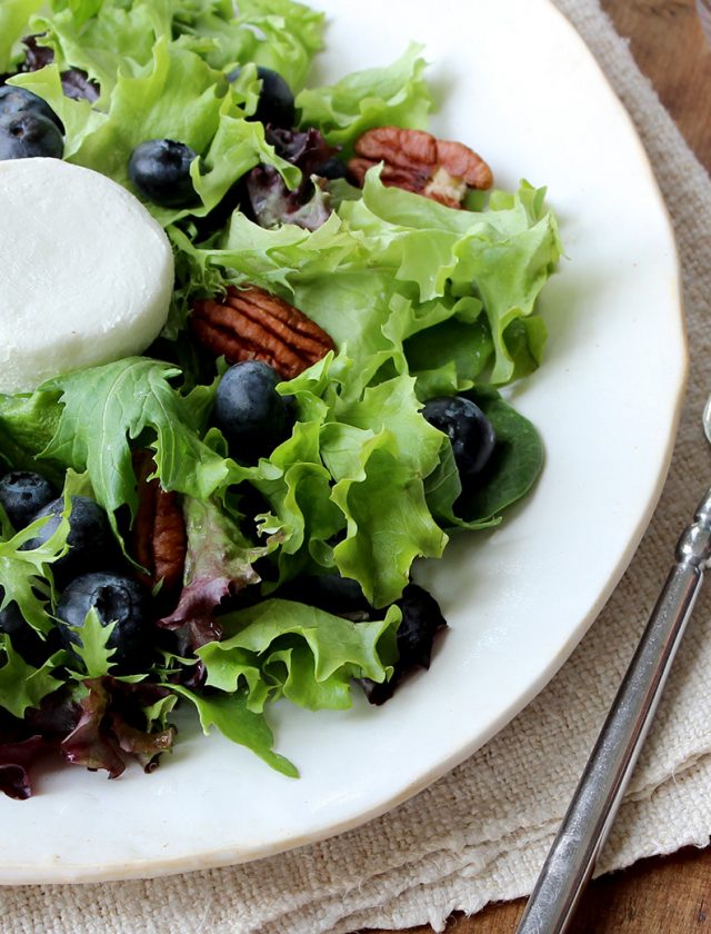 Blueberry and Goat Cheese Salad