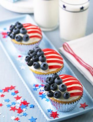 Wave The Flag Cupcakes