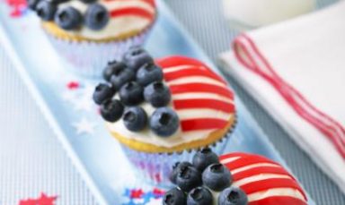 Wave The Flag Cupcakes