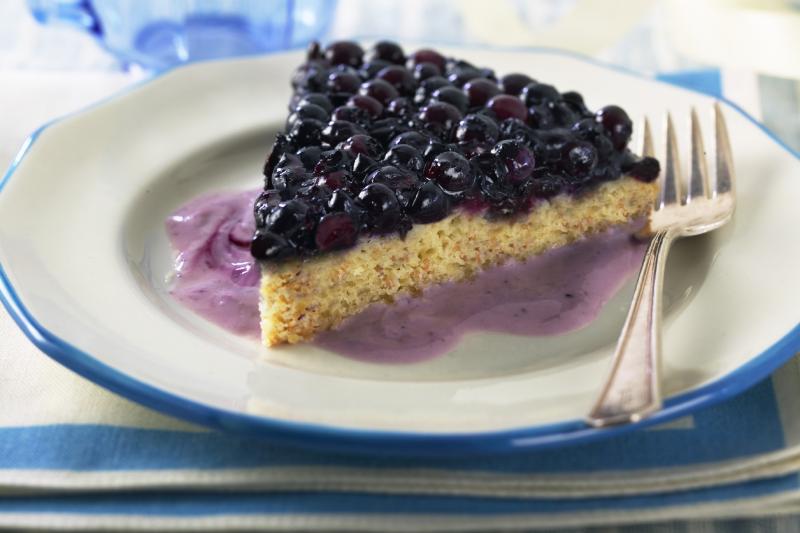 Blueberry Upside Down Cake