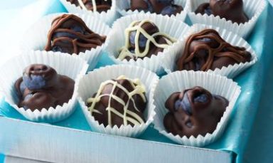 Blueberry Chocolate Clusters