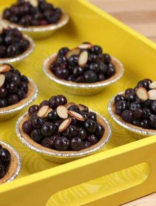 Individual Blueberry Pies