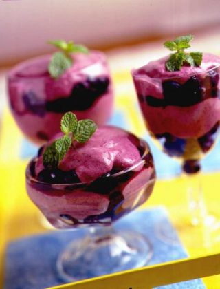 Old-Fashioned Blueberry Whip