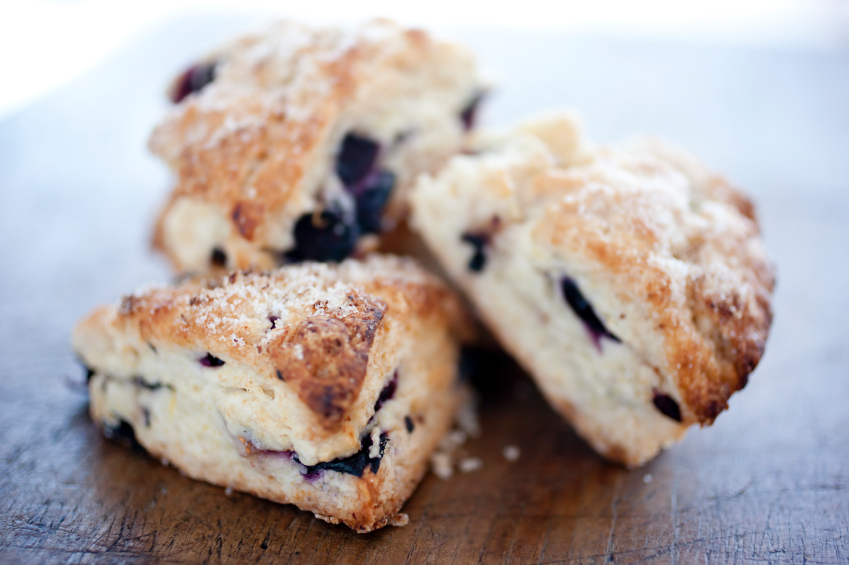 mini) Blueberry Scones