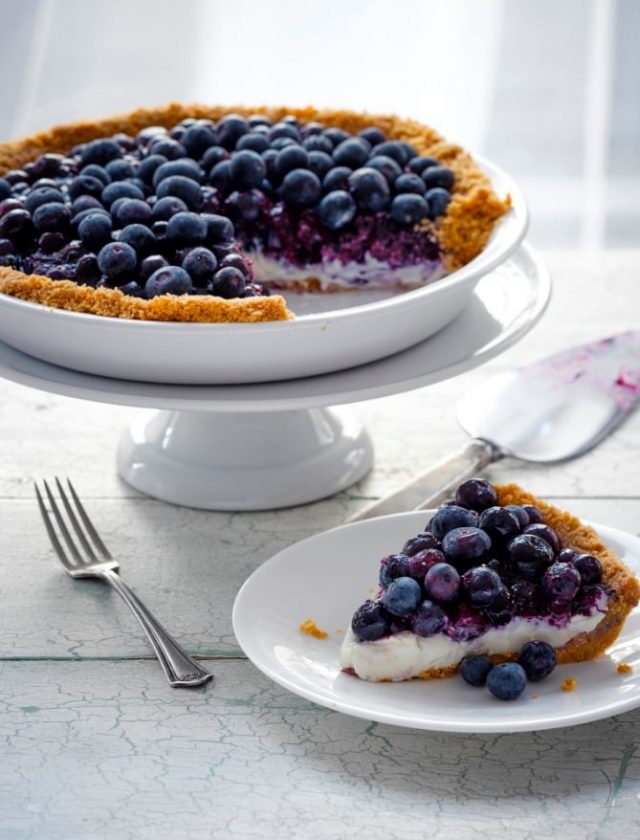 No Bake Blueberry Pie 8981