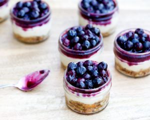 vegan blueberry cheesecake 5