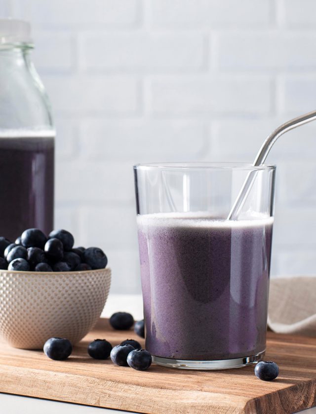 Blueberry Milk - Blueberry.org