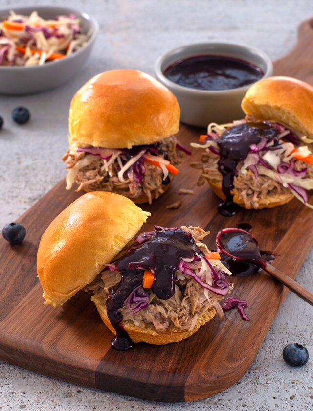 Blueberry Barbecue Pulled Pork