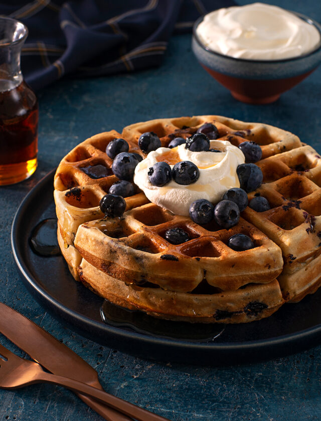 Blueberry Waffles