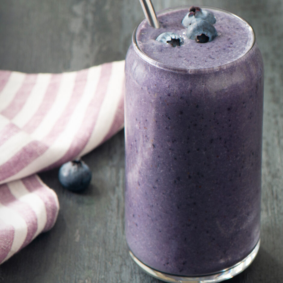 Wild Blueberry Post-Workout Recovery Smoothie