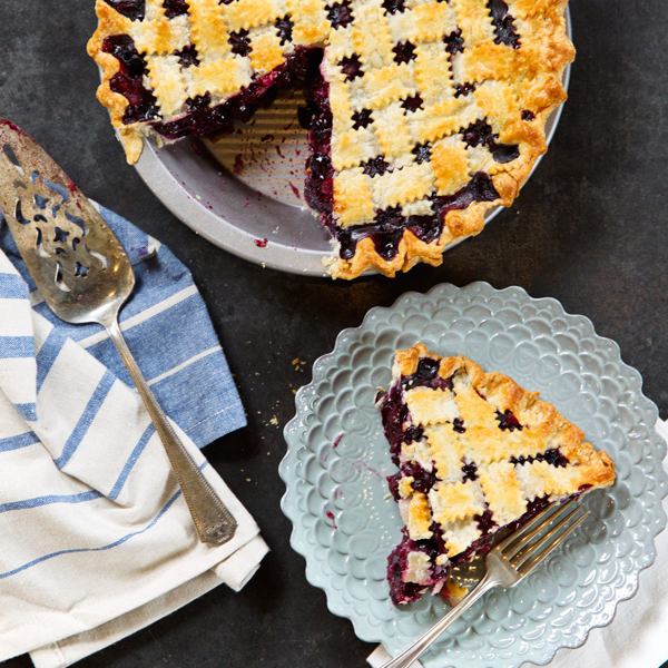 Blueberry pie