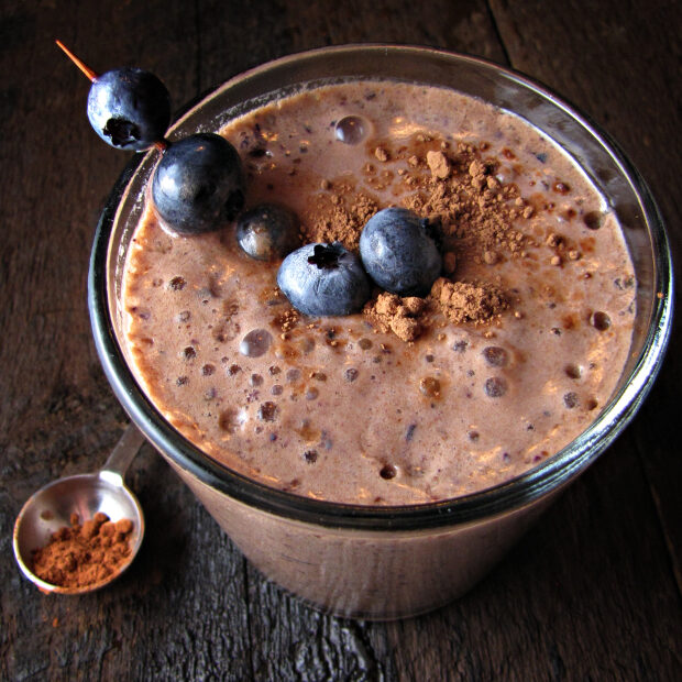 Chocolate-Blueberry-Smoothie