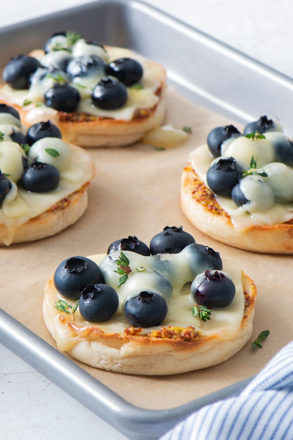 5 Ingredient Blueberry Swiss Cheese Melt