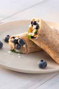 Blueberry Balsamic Chicken Wrap