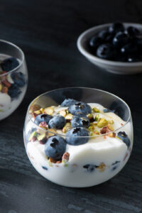 Blueberry Pistachio Parfait
