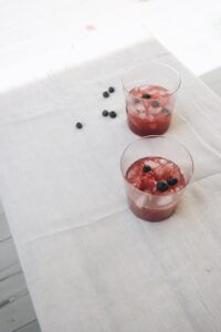 Blueberry-Bourbon-Sour