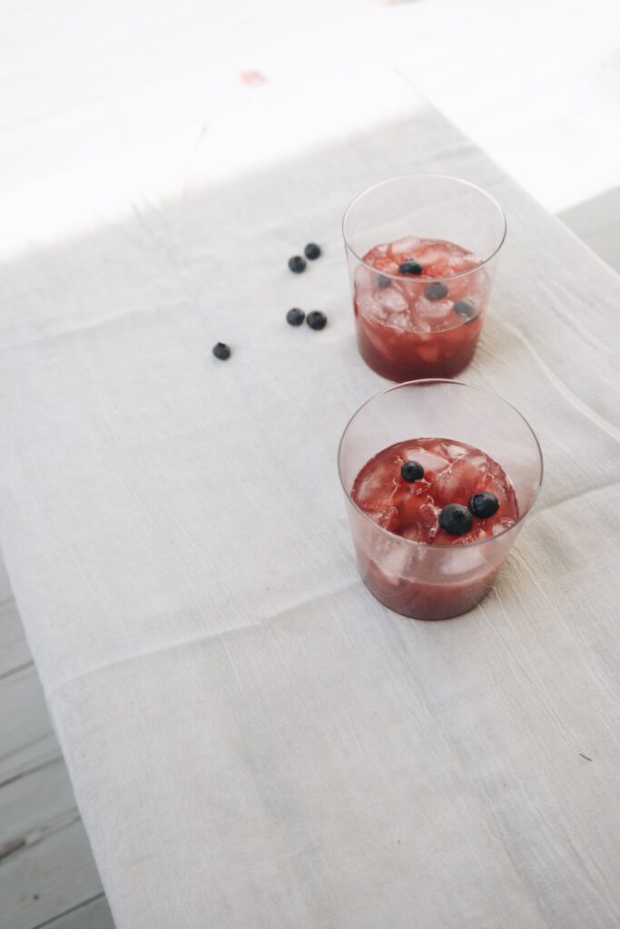 Blueberry-Bourbon-Sour