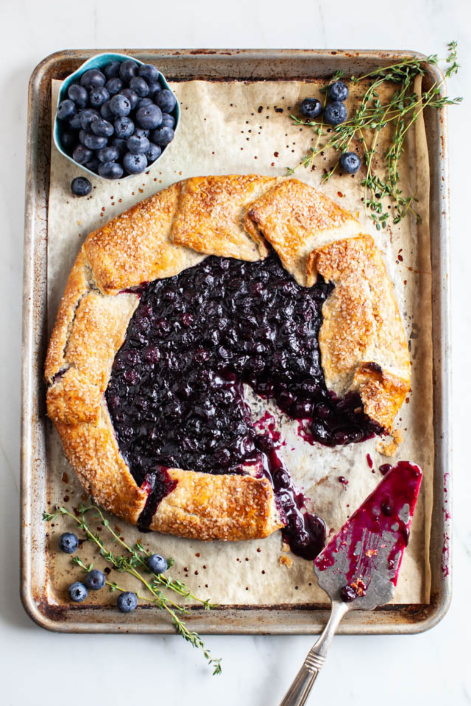 Blueberry Galette