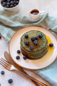 Stackable Blueberry Pancakes