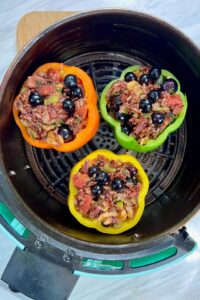 Blueberry Walnut & Red Rice Air Fryer Stuffed Bell Peppers_WEB HERO