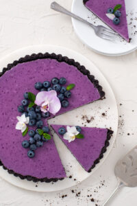 Blueberry Chocolate Cheesecake