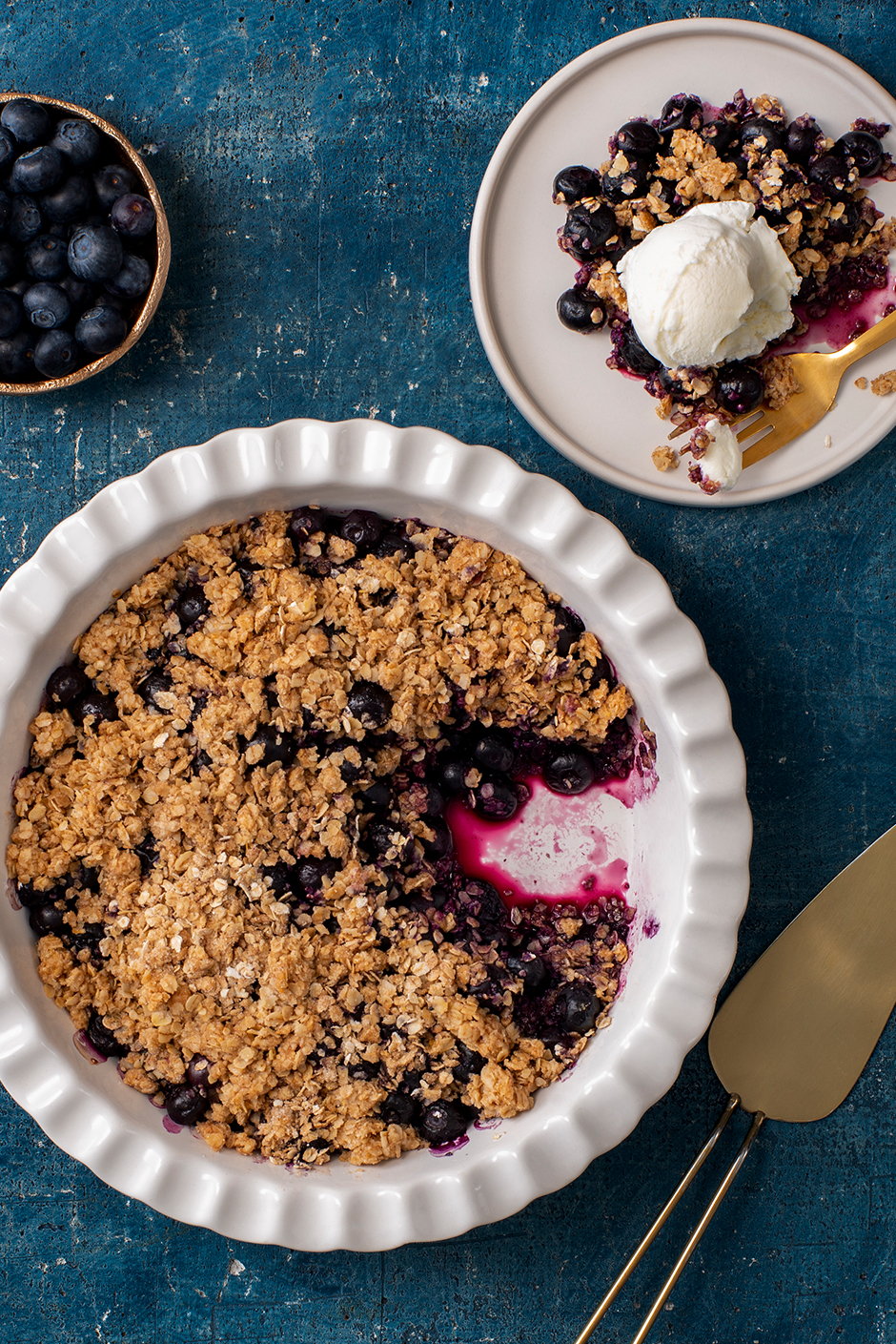 Blueberry Crumble