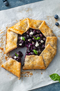 Blueberry Goat Cheese Galette