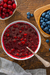 Blueberry-Orange Cranberry Sauce