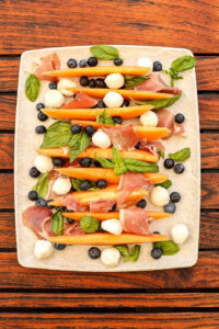 Cantaloupe Blueberry Caprese - FOR WEBSITE